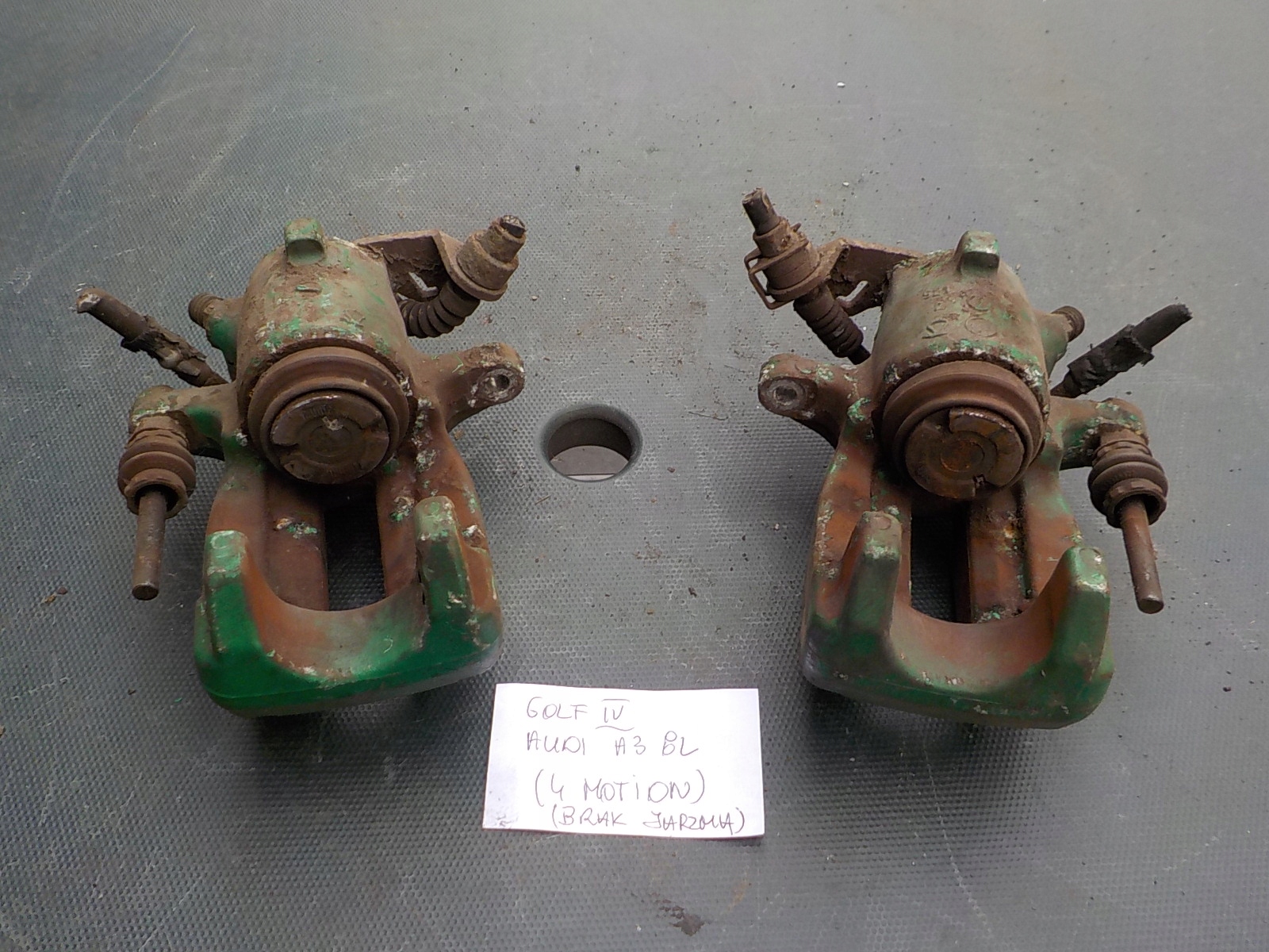 VW GOLF IV 4 MOTION AUDI S3 QUATTRO calipers rear part rear. left right 256mm