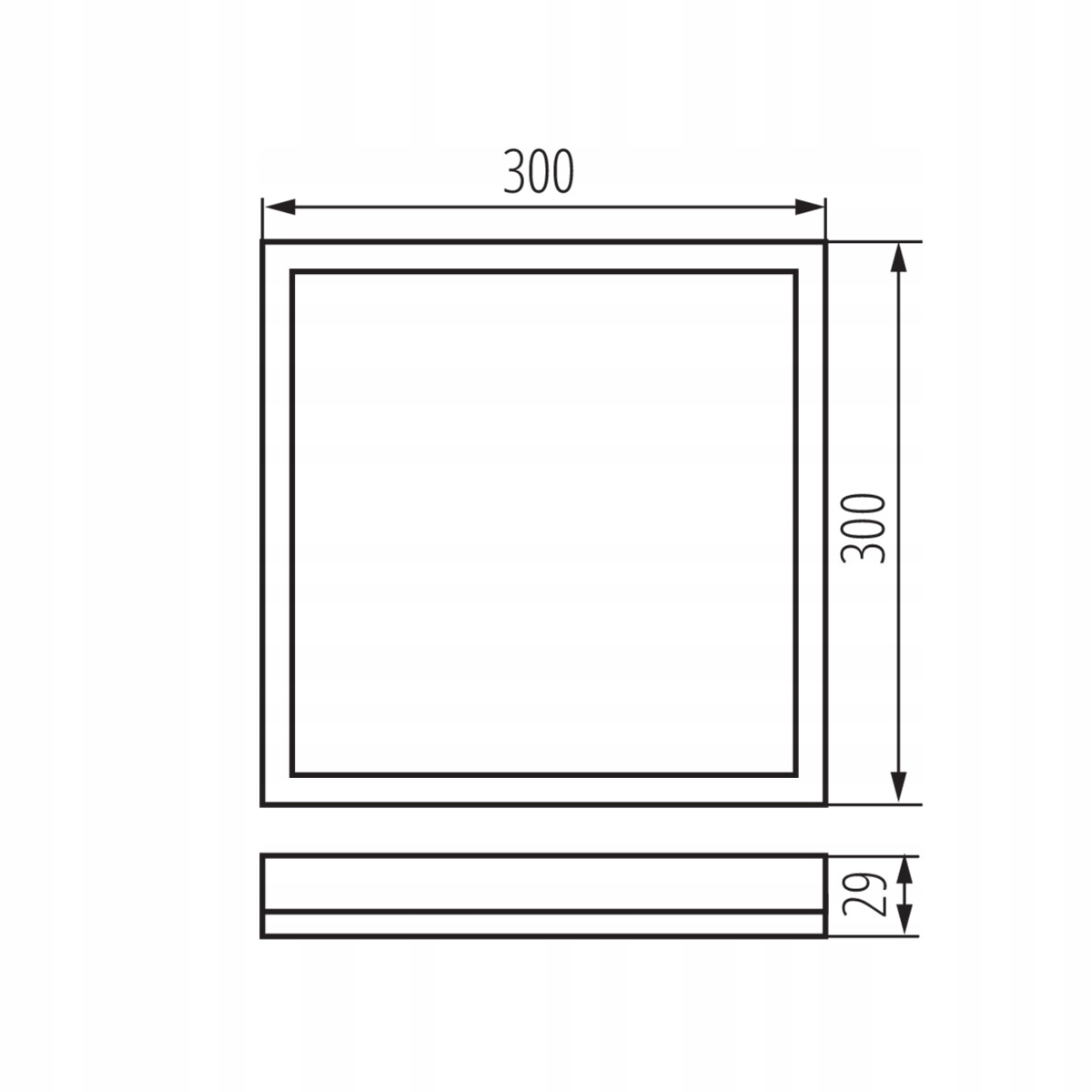 Plafoniera LED LL PLAFON02 L 17,5W biała 1750lm EAN (GTIN) 8595715700649