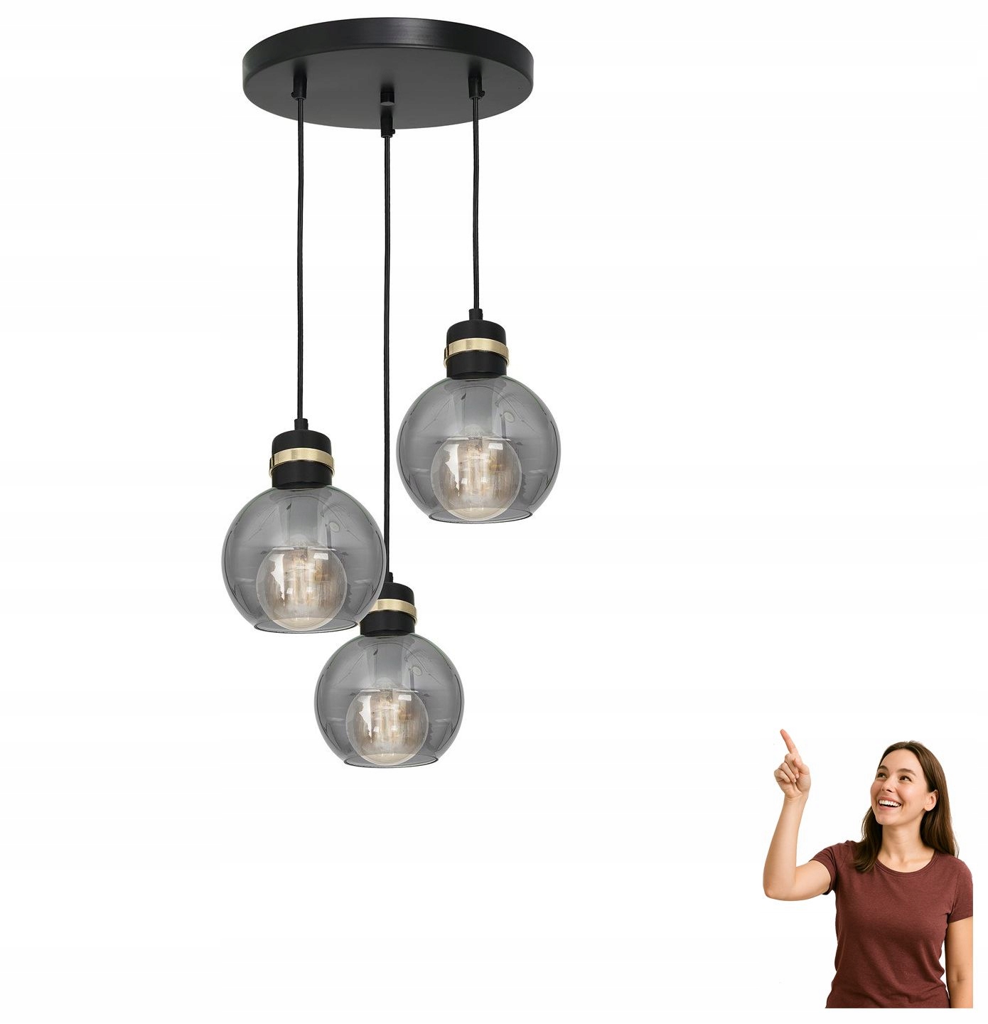 Závesná lampa Omega MLP6533 Milagro