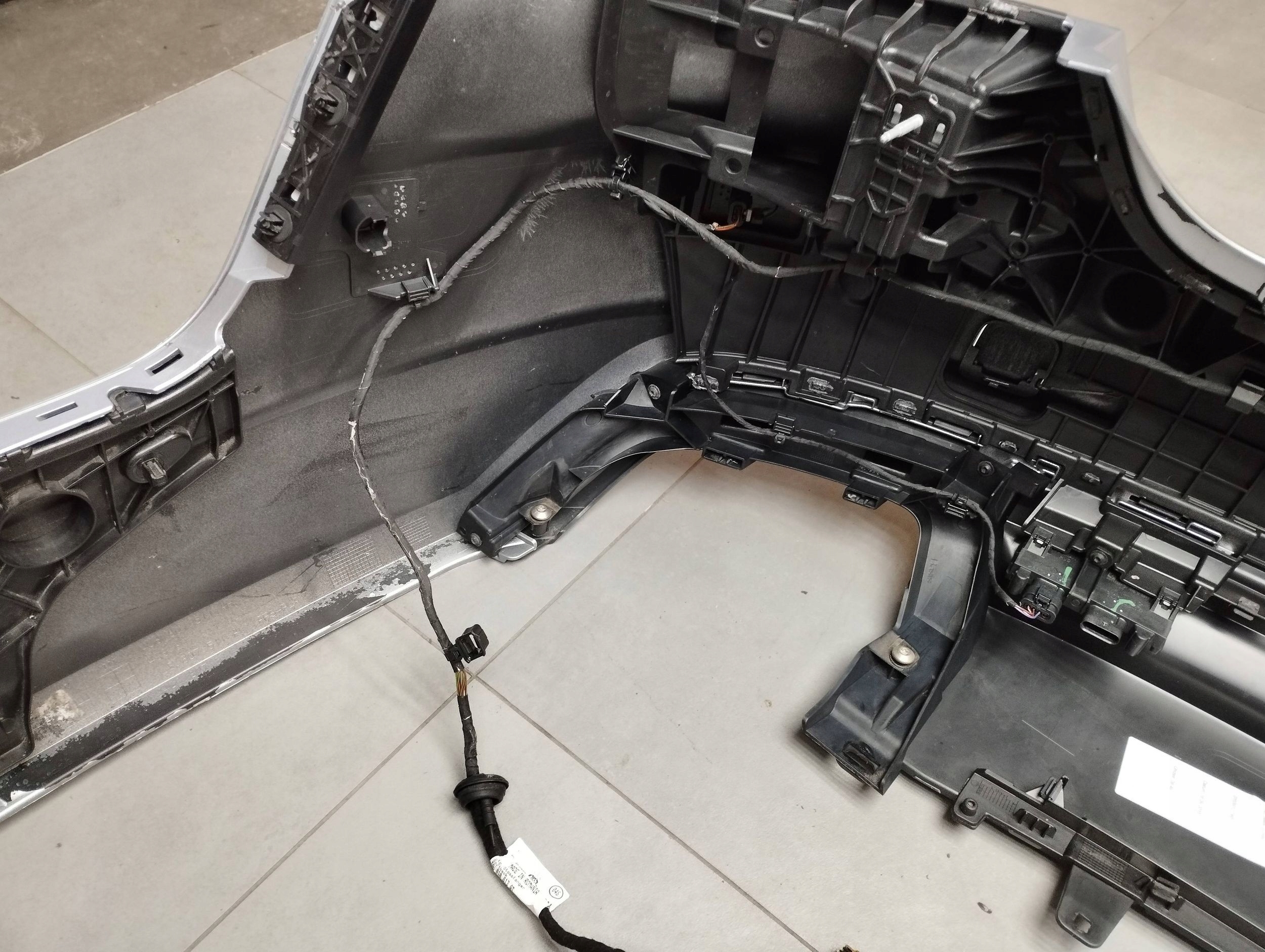 Audi A7 4G 2016 LIFT bumper rear part LZ7G PDC