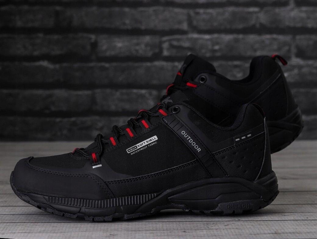 Buty męskie DK Predator Low BLK RED M SPORTOWE SOFTSHELL OUTDOOR Kod producenta 1096BR