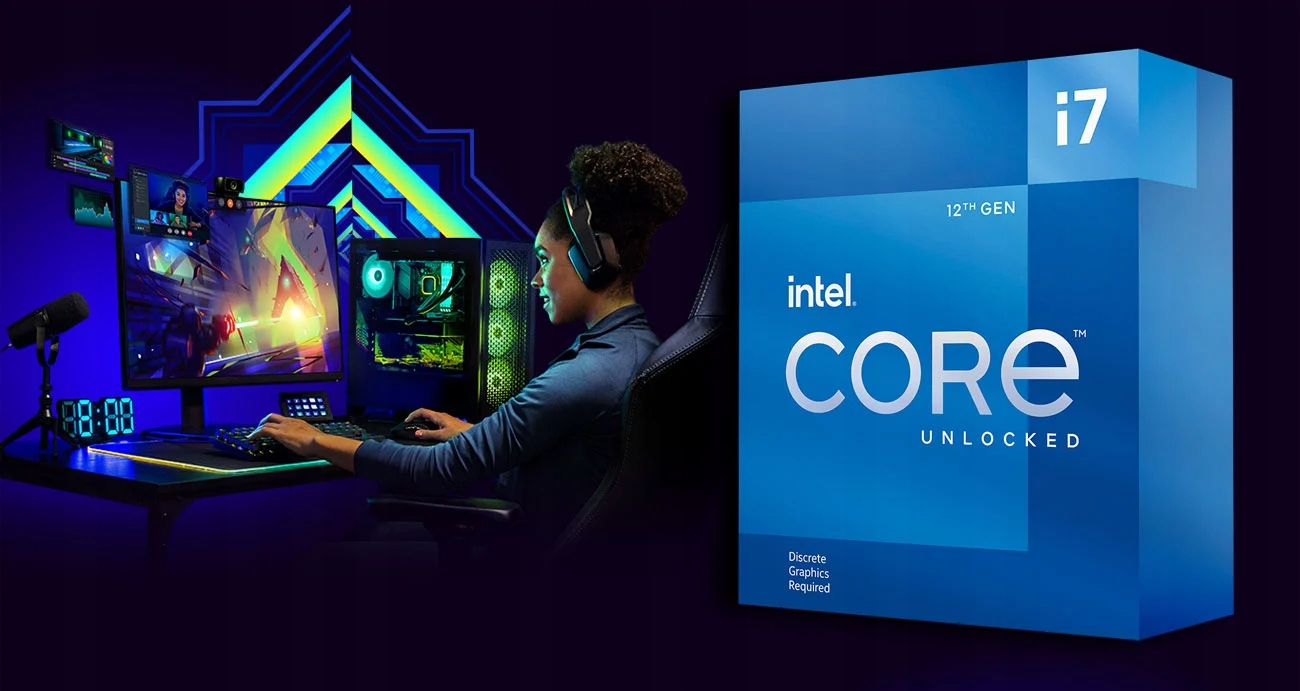 INTEL Core i7-12700KF (3.6 GHz, 25 MB, LGA 1700) BOX — 8