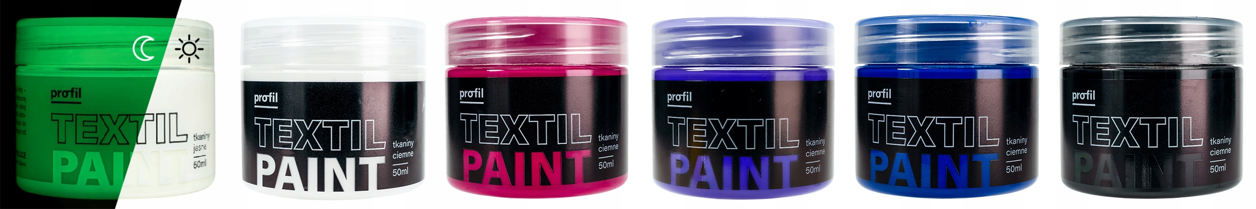 SUPER ZESTAW do malowania tkanin ciemnych + WLEPY Bohater / Bajka brak