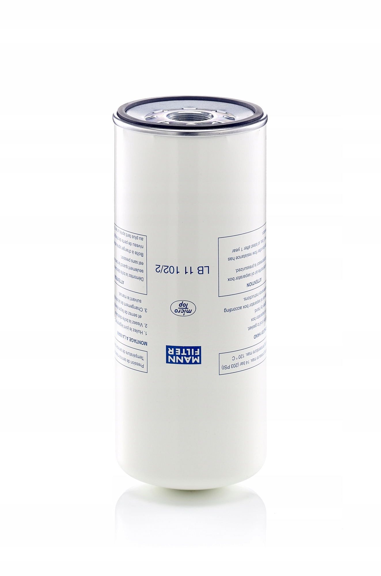 MANN-FILTER FILTR OLEJU LB 11 102/2