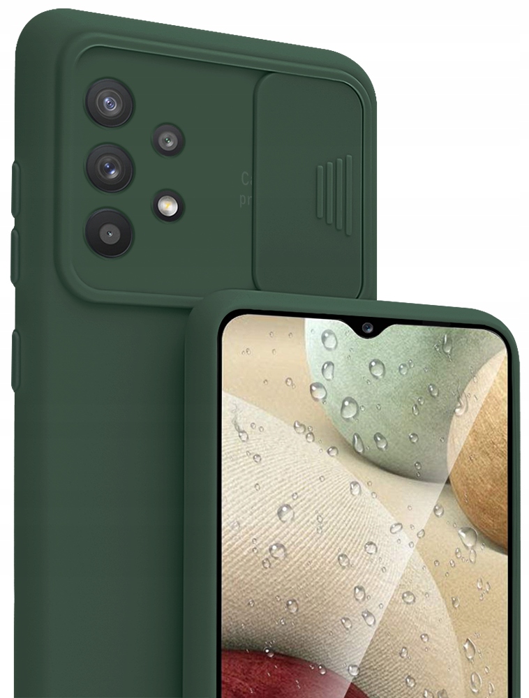 

Etui Silicone CamShield Szkło do Samsung A32 4G