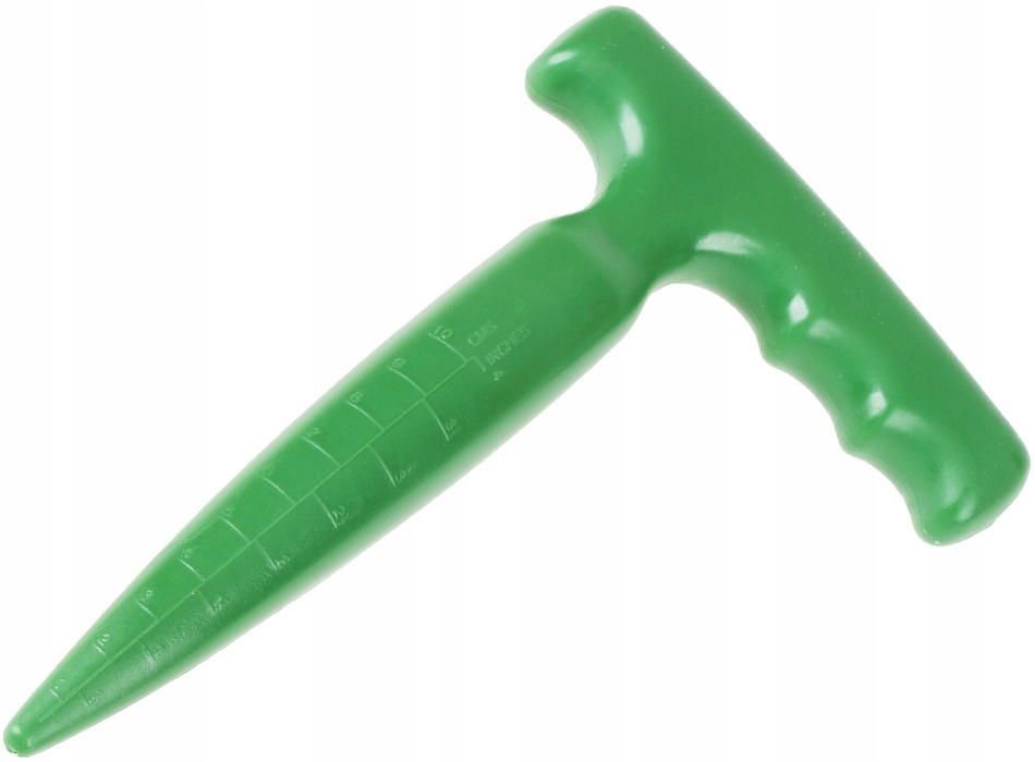 PIKOWNIK OGRODNICZY DOŁOWNIK +PODZIAŁKA MIARKA GŁĘBOKOŚCI DO PIKOWANIA 18cm