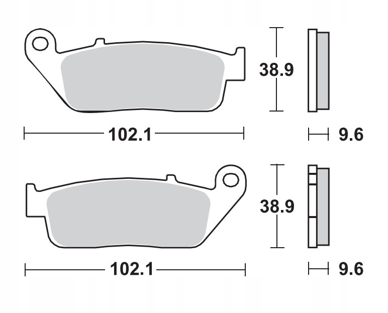 Klocki hamulcowe TRW MCB599