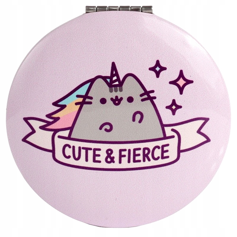 

Lusterko składane Kot Pusheen Pusheenicorn różowe