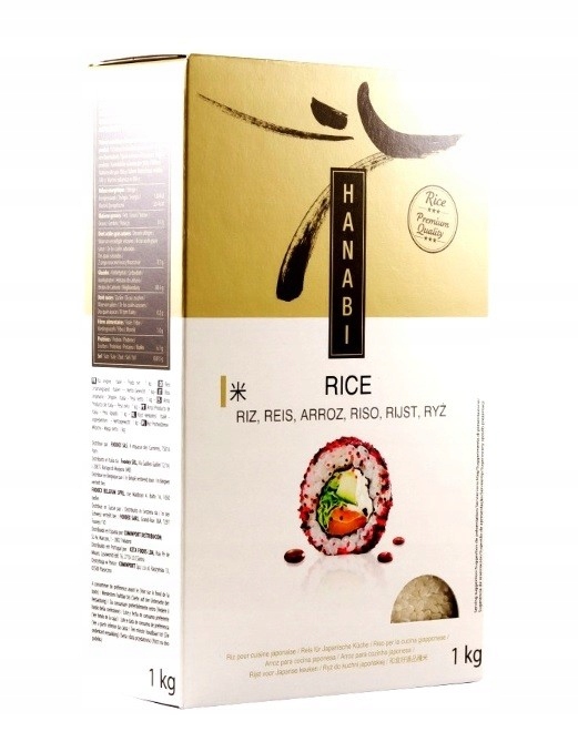 

Ryż do sushi Hanabi Premium 1 kg