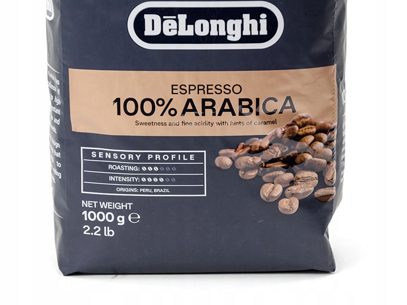 Kawa ziarnista KIMBO DELONGHI 100% Arabica 1kg Marka Kimbo