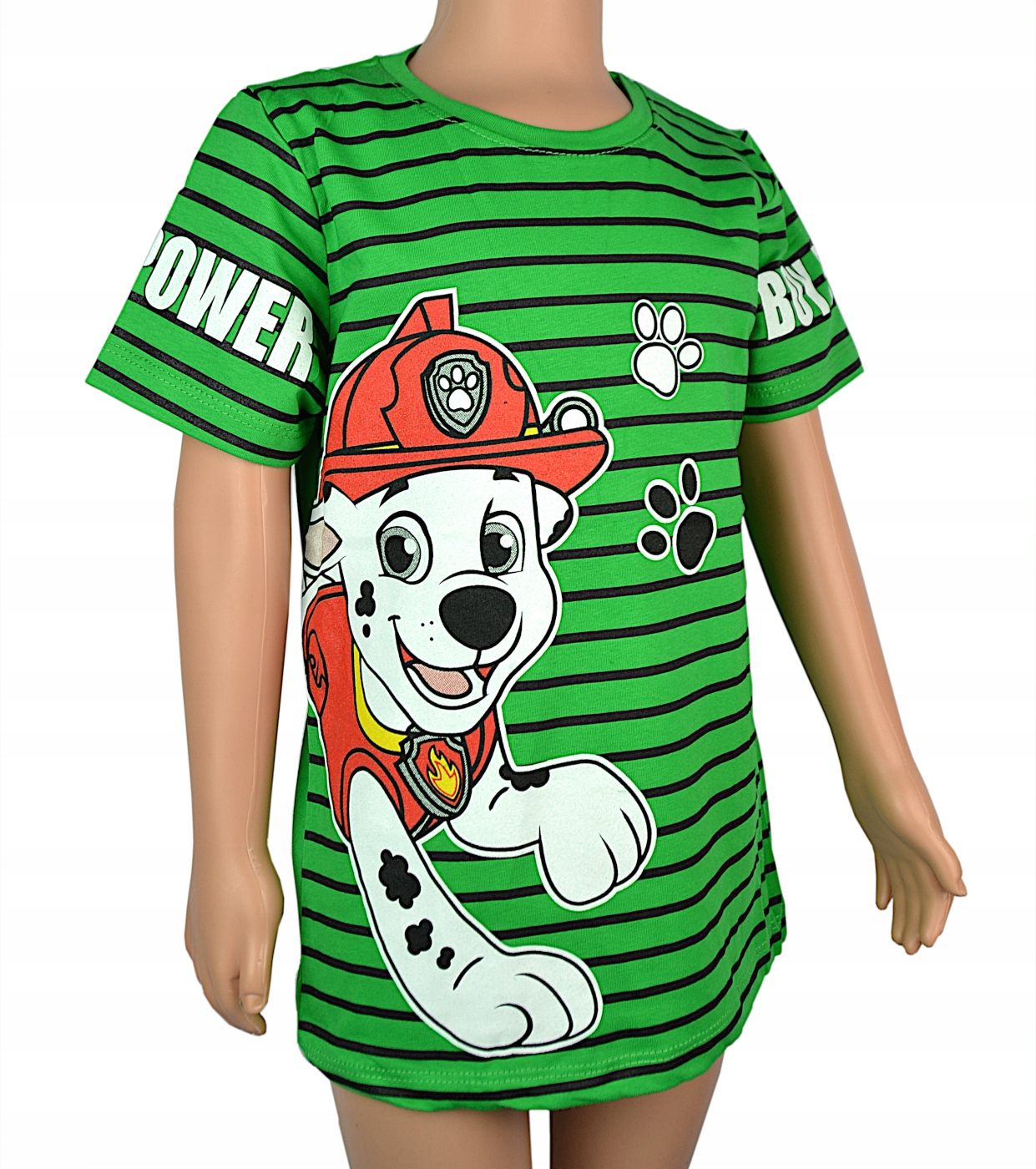 

Koszulka t-shirt Marshall zielona, bawełna roz.128