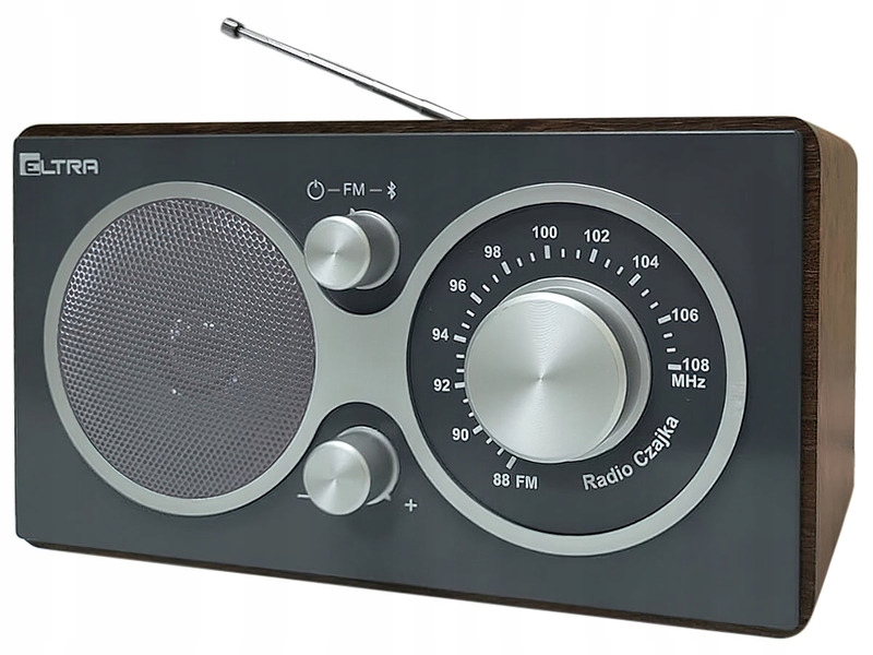 Radio ELTRA Czajka FM Bluetooth Brązowy