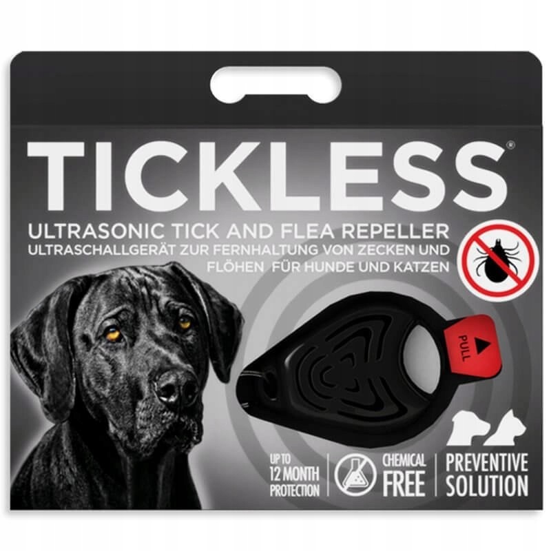 Zařízení chránící před klíšťaty a blechami pro psy Tickless Pet