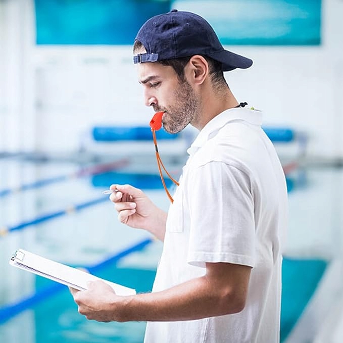 PLASTIKOWE KULKOWE GWIZDKI RÓŻNE KOLORY ZESTAW SPORT Model KOLOROWE