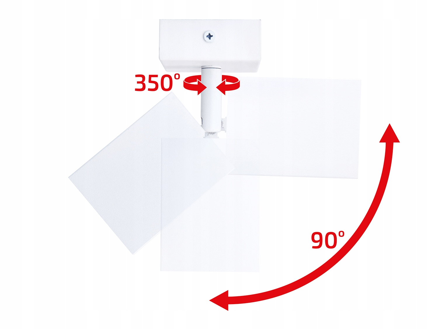 Oprawa Halogenowa Sufitowa LED Kinkiet GU10 Biała Rodzaj spot