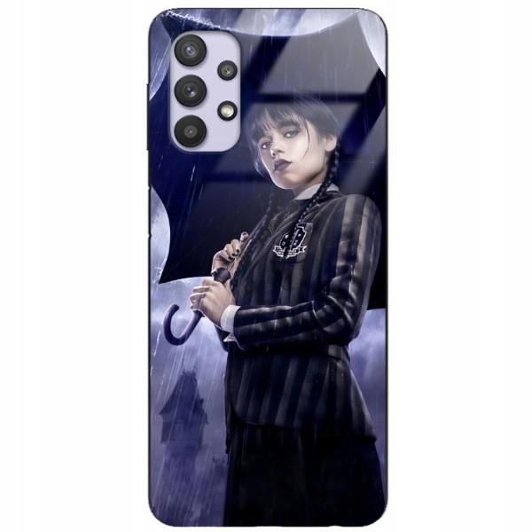 

Etui Glass Do Samsung A32 5G Wednesday Serial Wzór