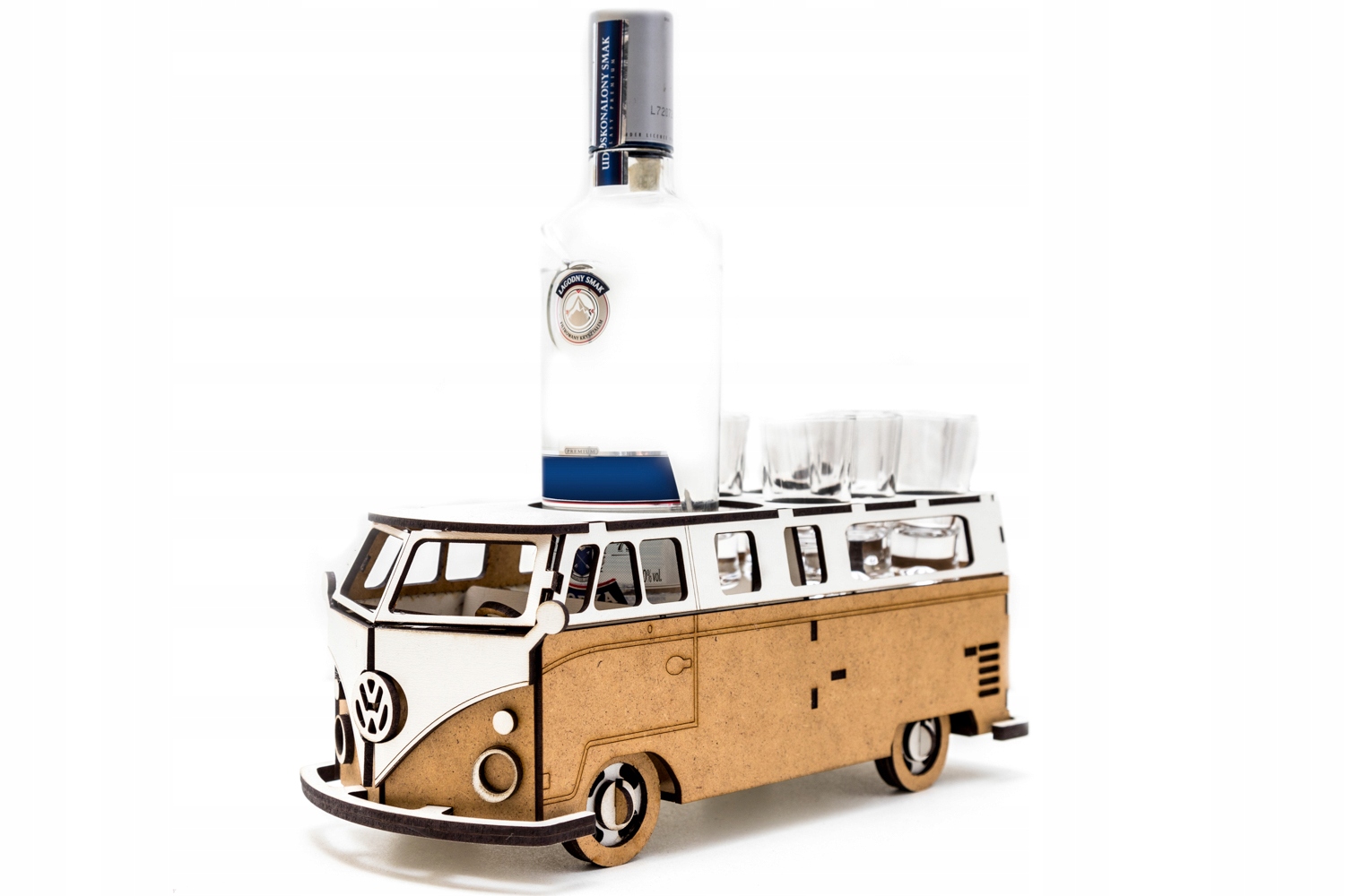 

Vw dla Dziadka z grawerem bus na alkohol