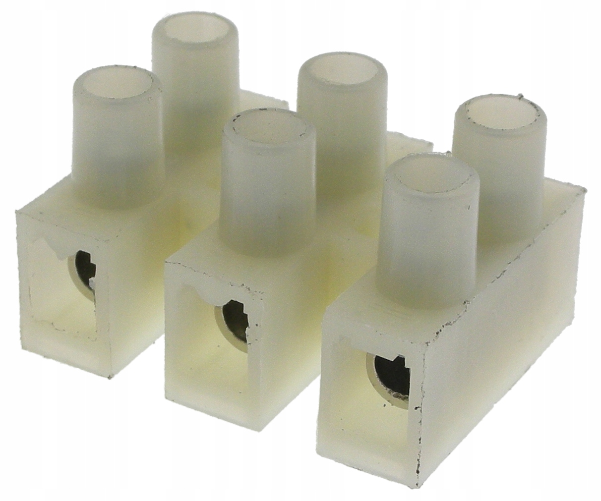 Złączka gwintowana zaciskowa zacisk 3 tor tory torowa 6 6mm 1szt=2z