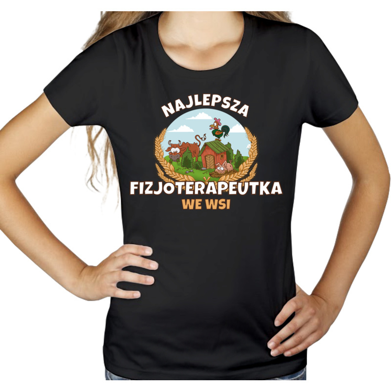 

Najlepsza fizjoterapeutka we wsi Koszulka damska