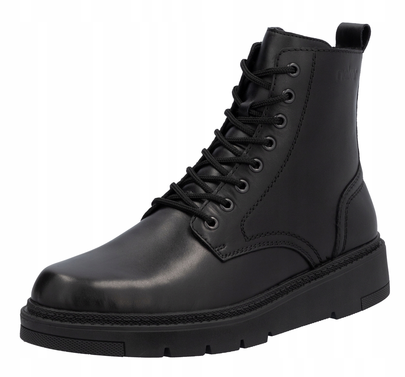 Rieker 30101-00 vel. 43 černé kotníkové boty zimní boty kotníkové boty ovčí vlny