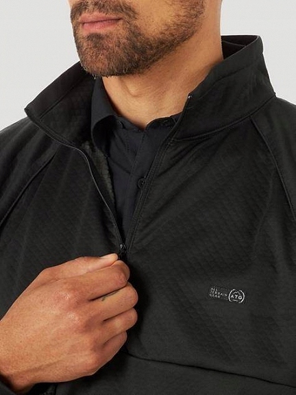 Bluza Męska Wrangler New 1/2 Zip WA6BHB100 R. S Rodzaj bez kaptura wkładane przez głowę