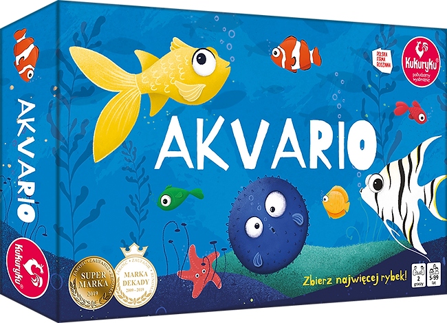 

Gra Rodzinna Akvario dla całej rodziny Kukuryku