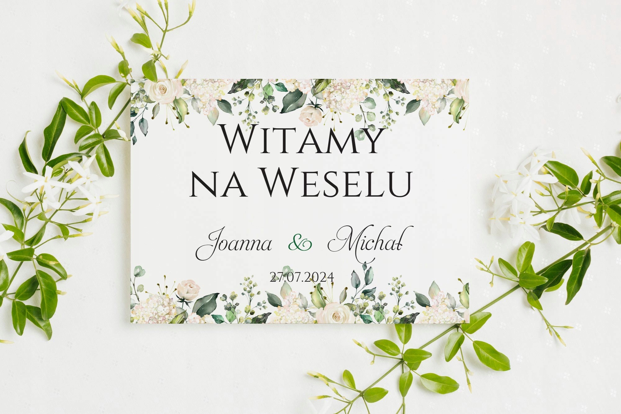 Plan stołów gości tablica na wesele A5 12szt Kształt prostokątny