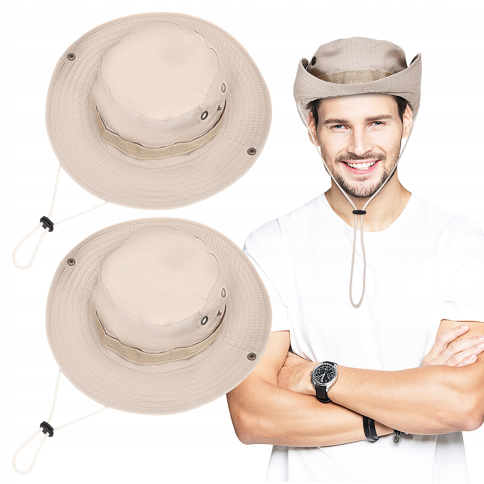 CZAPKA DAMSKA CZAPKI RYBACKIE modne wiaderko na