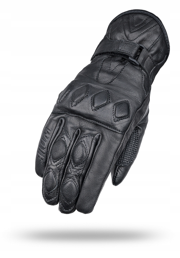 DAMSKIE RĘKAWICZKI SKÓRZANE WOLF FIORI BLACK r L Rodzaj Damskie