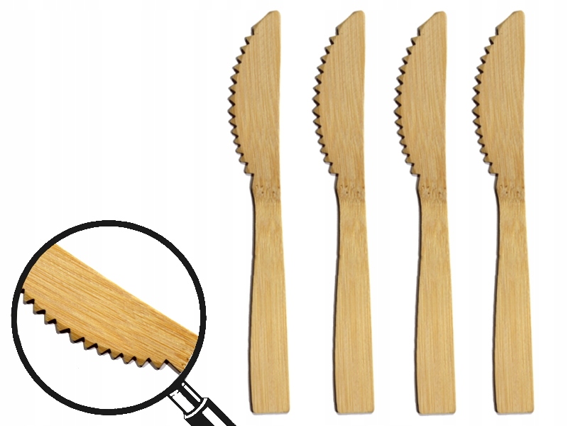 

Noże bambusowe 17 cm/50 sztuk