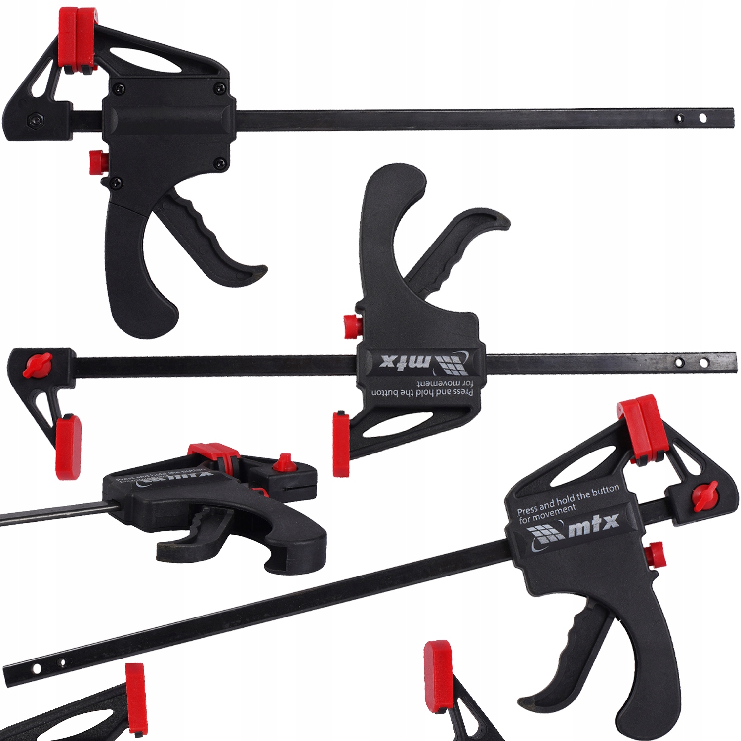 

Ścisk Rozpierak Stolarski Szybkozaciskowy 200MM