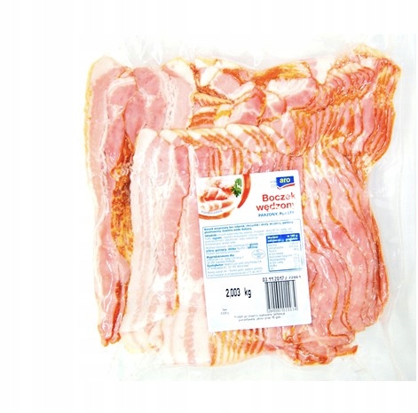 aro Uzený bůček, spařený plátky, asi 2 kg