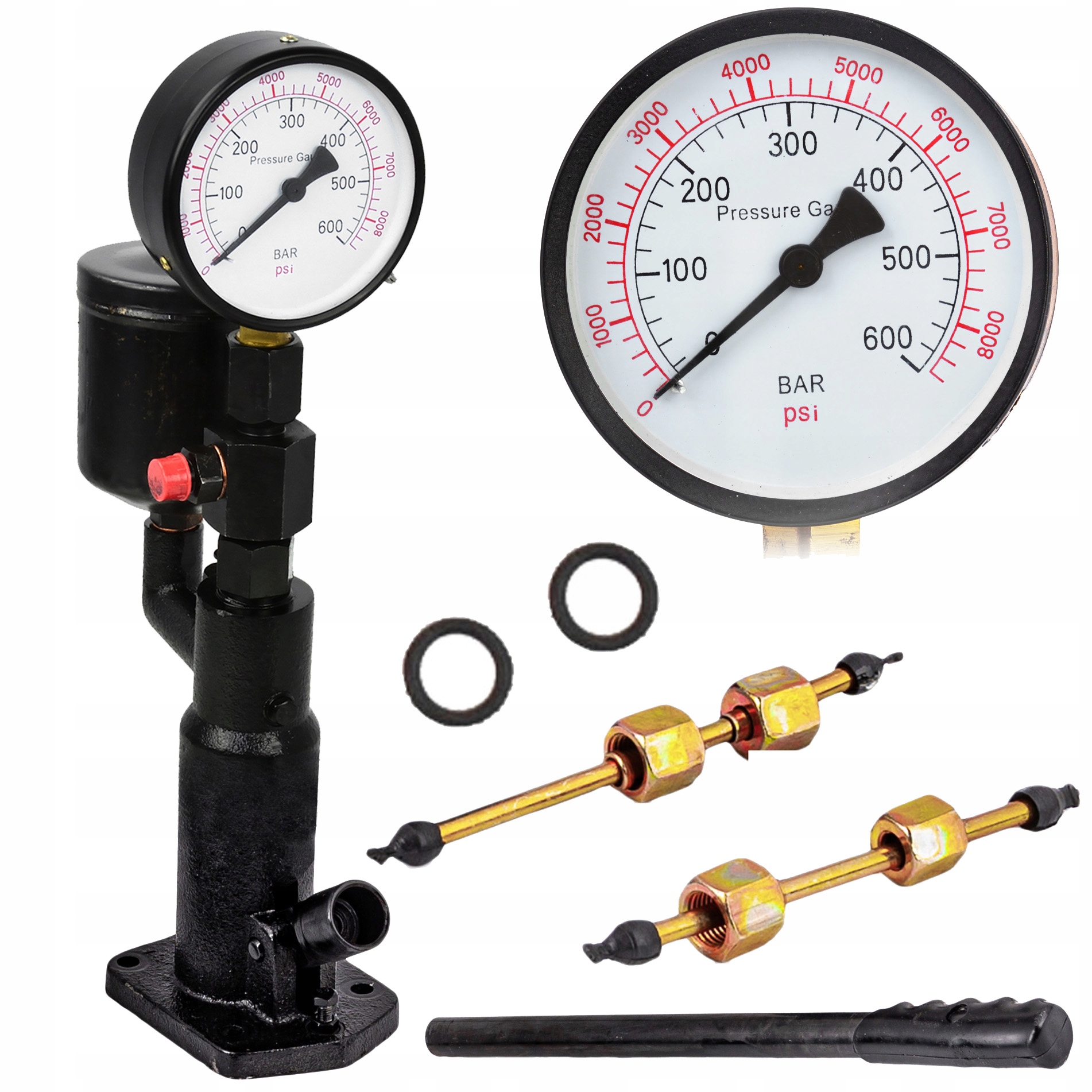 

Próbnik Wtryskiwaczy Miernik Tester 600 Bar Diesel
