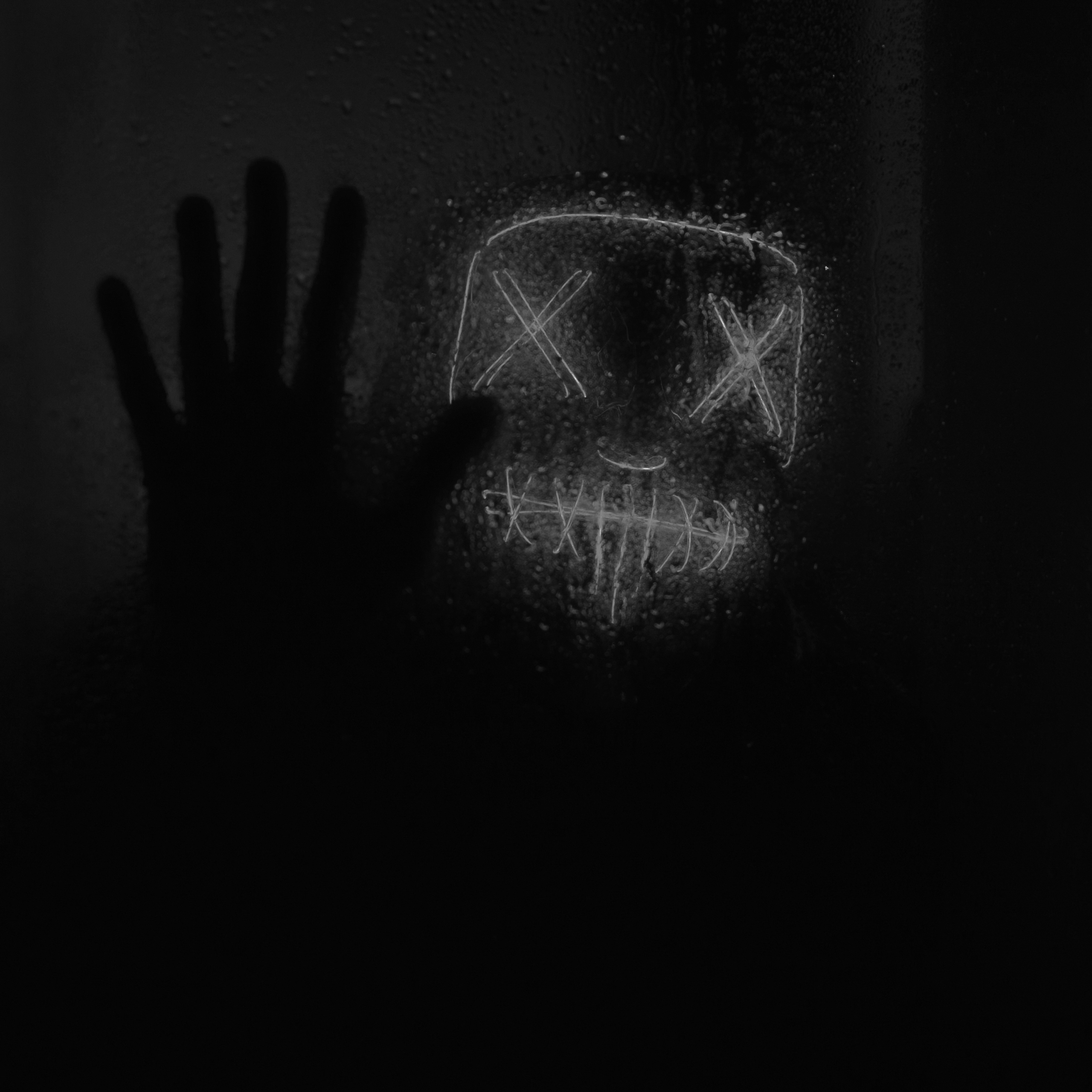 MASKA LED ŚWIECĄCA LEDOWA HALLOWEEN IMPREZA PURGE Płeć uniseks