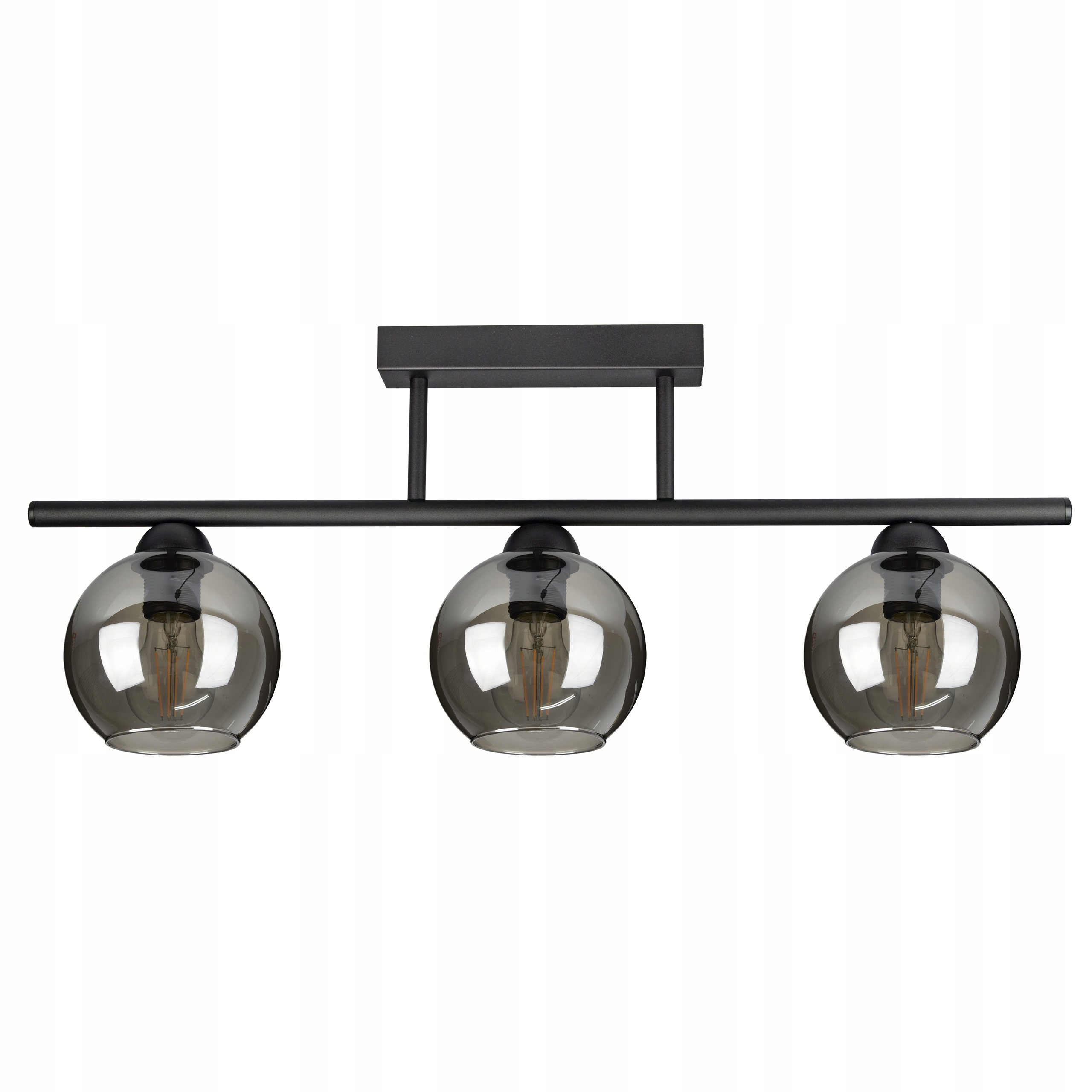 

Szklana Lampa Wisząca Sufitowa Żyrandol Kule Led