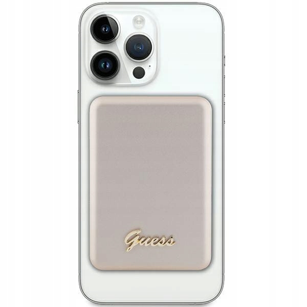 Indukční powerbanka pro MagSafe Qi 15W Guess 5000 mAh baterie Usb-c kabel