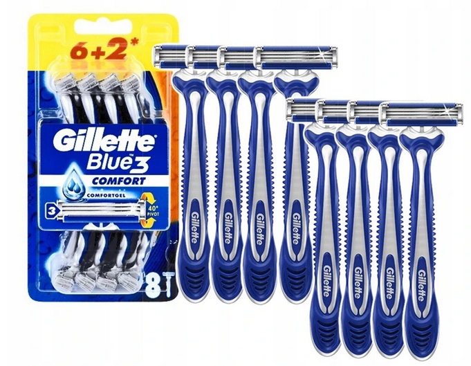 

Gillette Blue3 Comfort Maszynki do Golenia 8szt