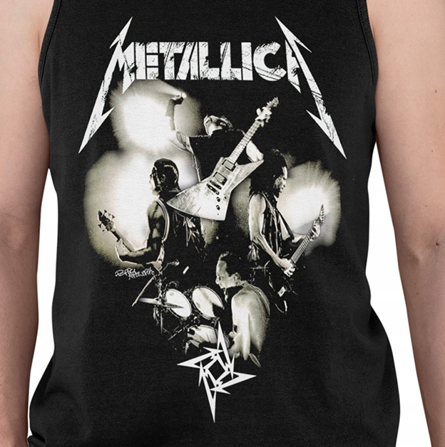 TANK TOP HORROR/ROCK METALICA Marka inna