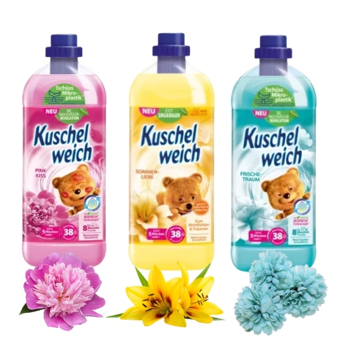 

Kuschelweich Płyny do płukania 3szt. 3L - 114prań