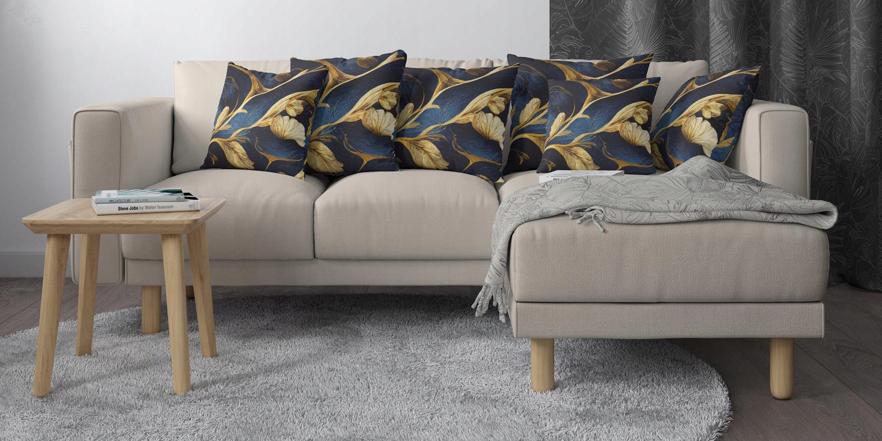 POSZEWKA NA PODUSZKĘ DEKORACYJNA 45x45 JASIEK 130 Rodzaj zapięcia zamek błyskawiczny