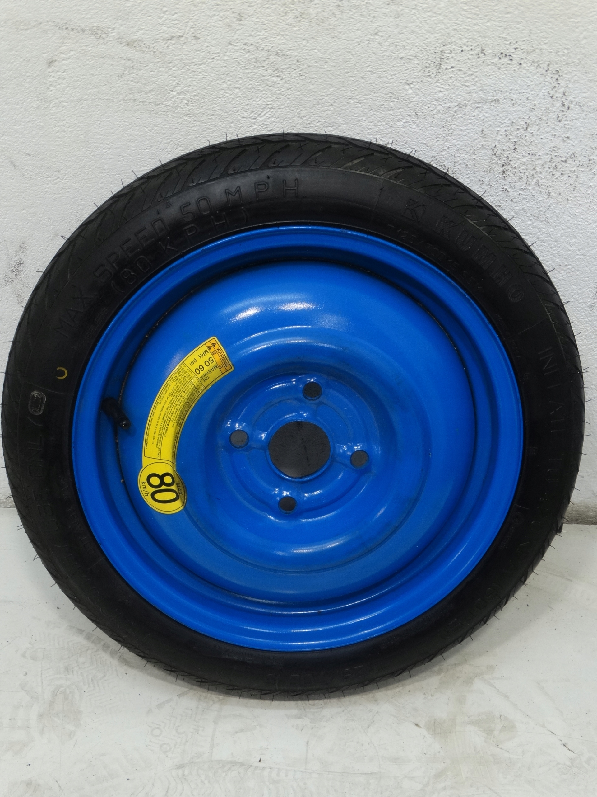 kolo dojezdové CHEVROLET KUMHO T125/70D15 95M ET44 4X114,3