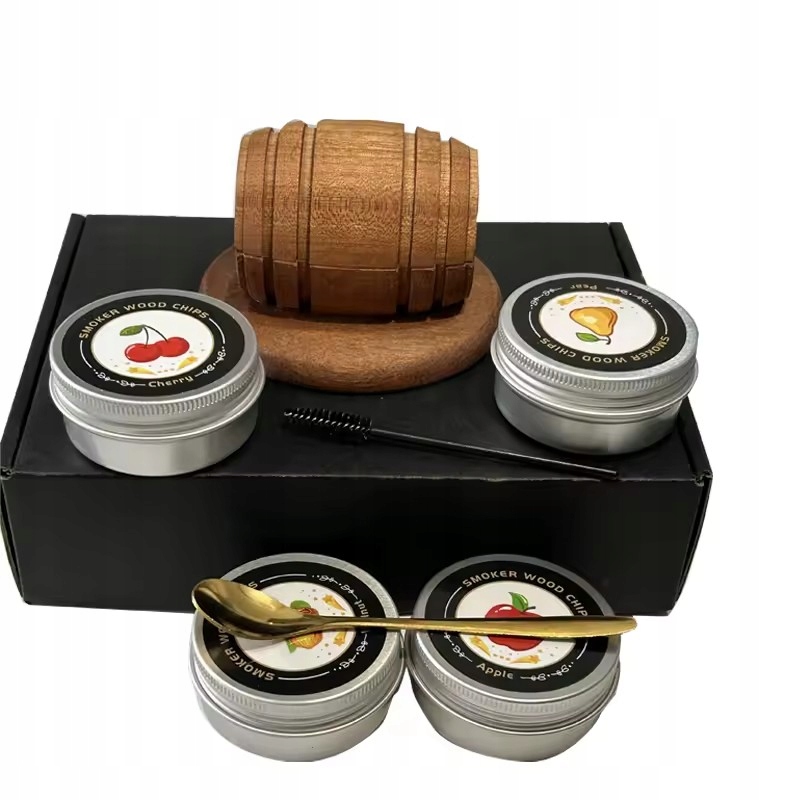 Sada Na Uzení Whisky Udírna Ve Tvaru Sudu Dárek Pro Manžela