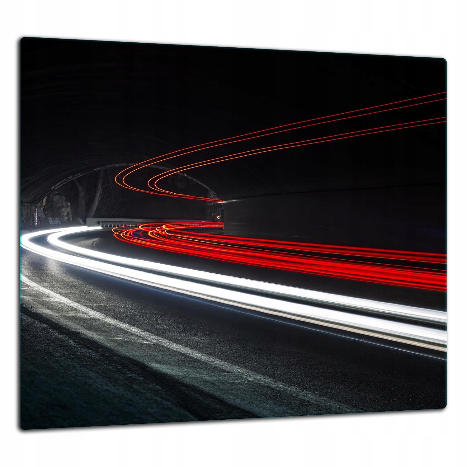 Skleněná Ochranná Deska Panel Lepidlo 65x60 Černá Tvrzené sklo 7v1