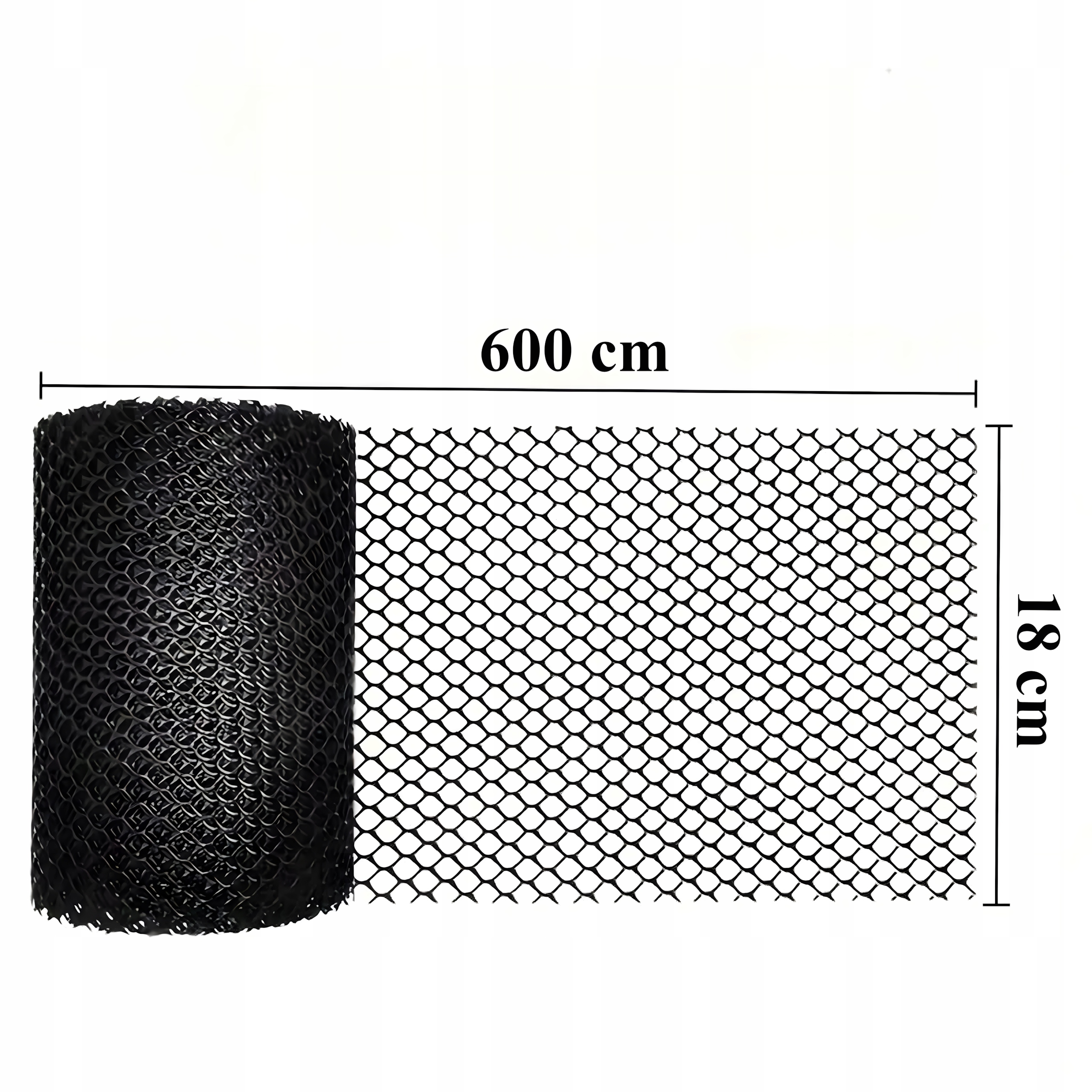 SIATKA OCHRONA NA RYNNY PRZECIW ZANIECZYSZCZENIOM LIŚCIOM 0,18X6M KLIPSY Marka ADGO