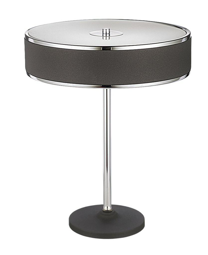 Stolová lampa Jazz strieborná čierna 2xE14 47 cm Stolová lampa do izby Dom