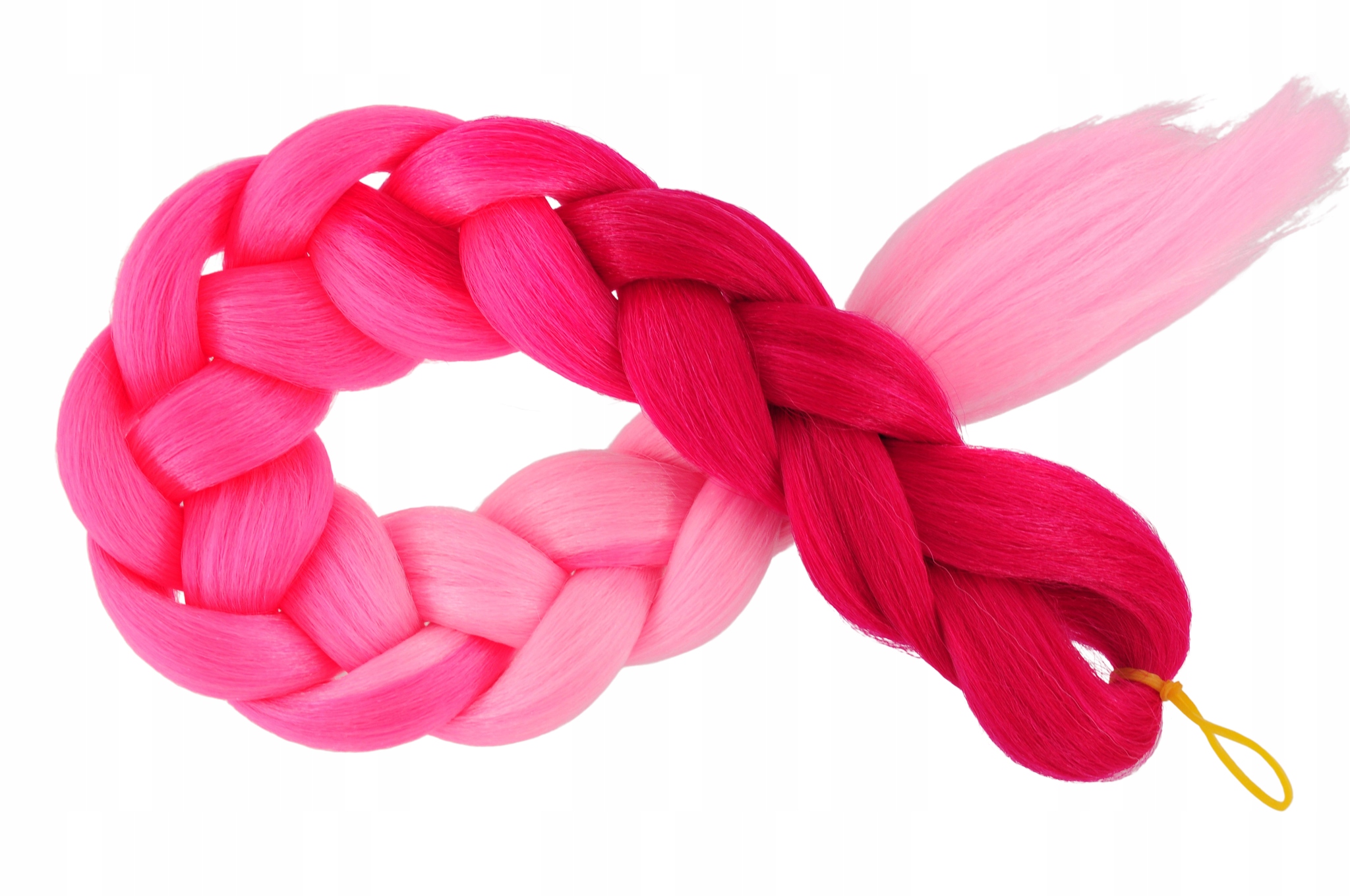 WŁOSY SYNTETYCZNE KOLOROWE WARKOCZYKI DREDY 3K.015