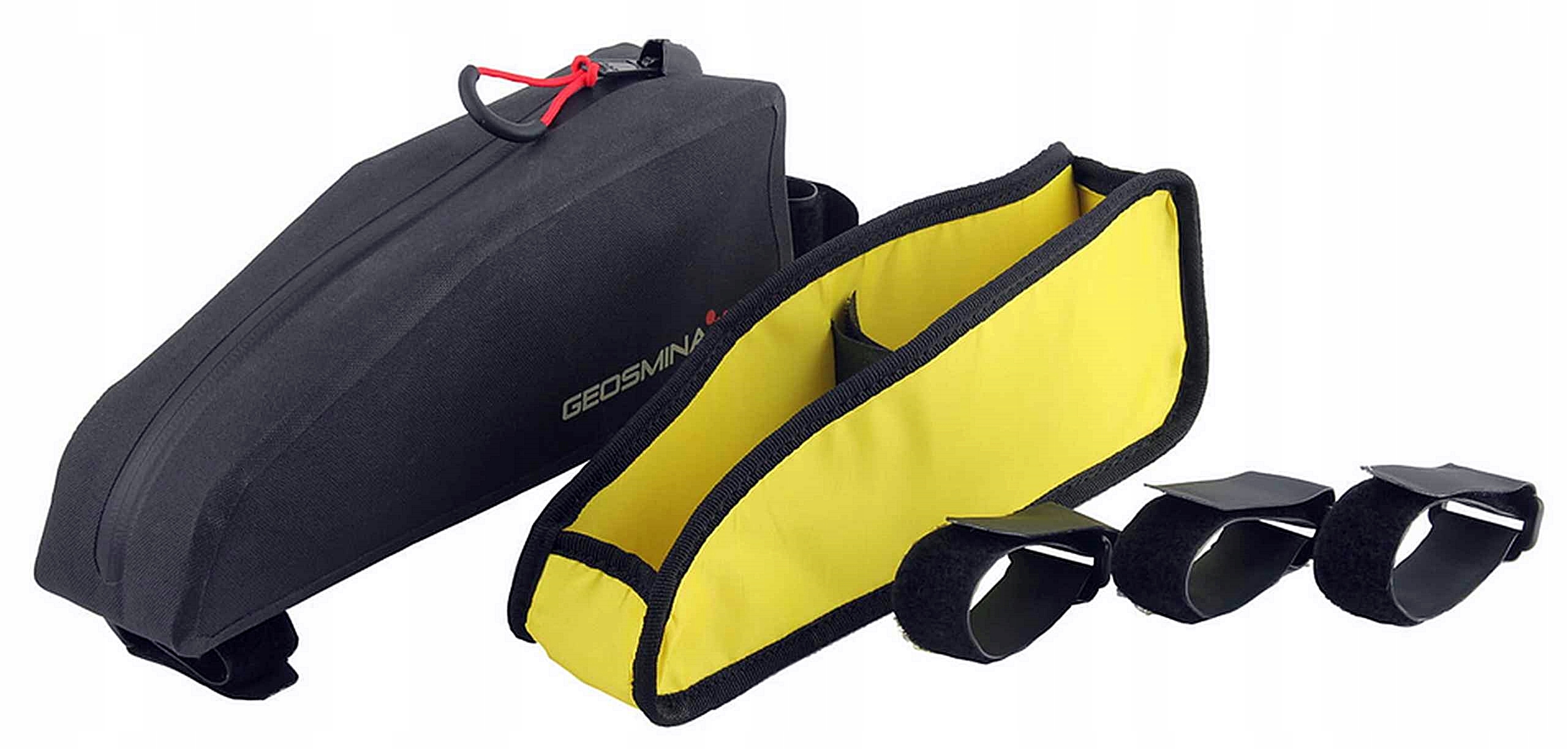 Geosmina Large TopTube Torebka Na Ramę 1L BoltOn Lub Rzepy Wodoszczelna