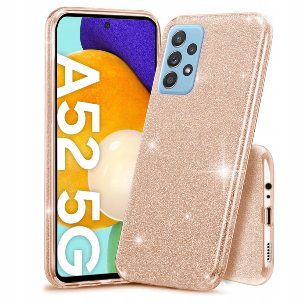 

Etui Brokat Glitter Case do Galaxy A52 5G + Szkło