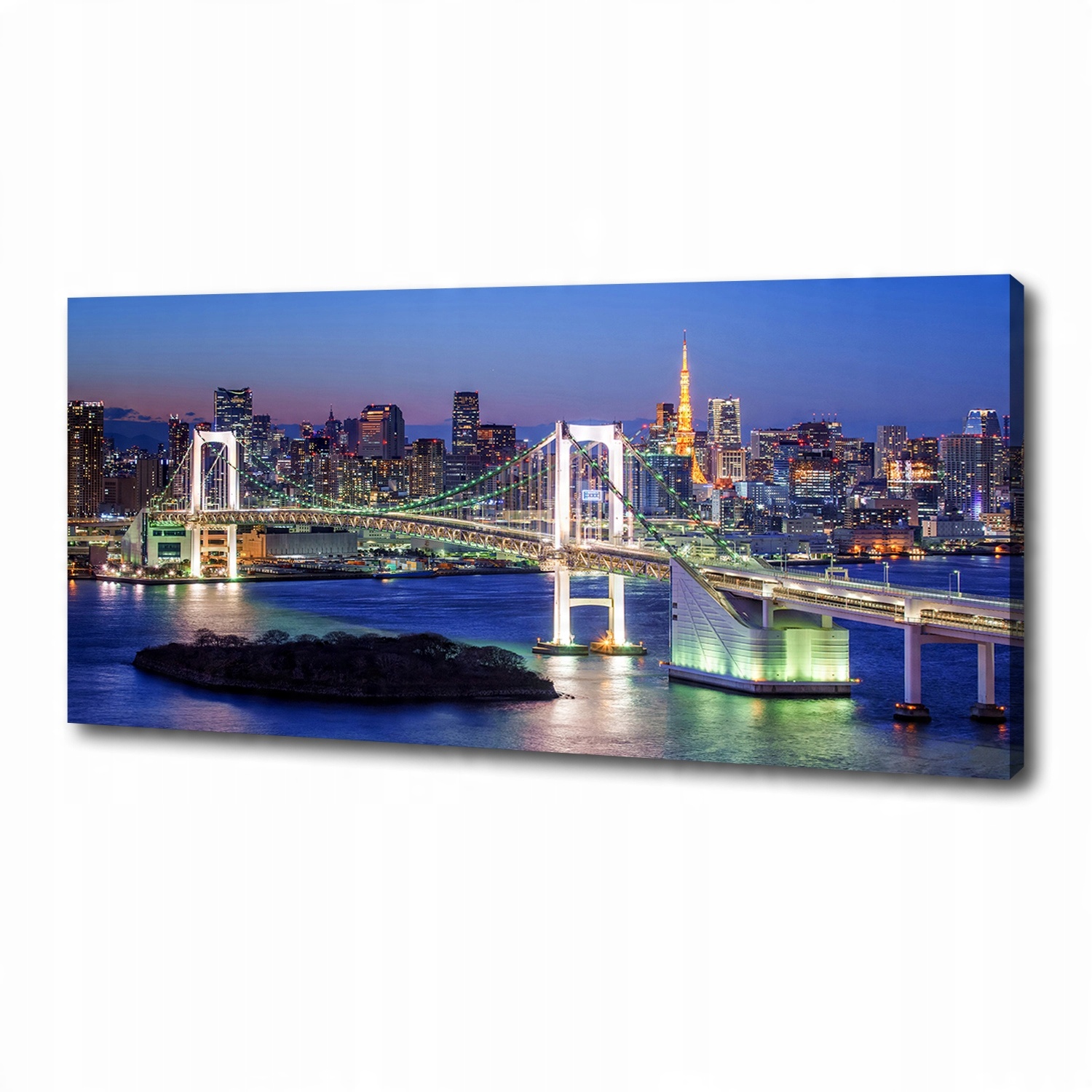 

Foto obraz duży na płótnie Most w Tokio 125x50 cm