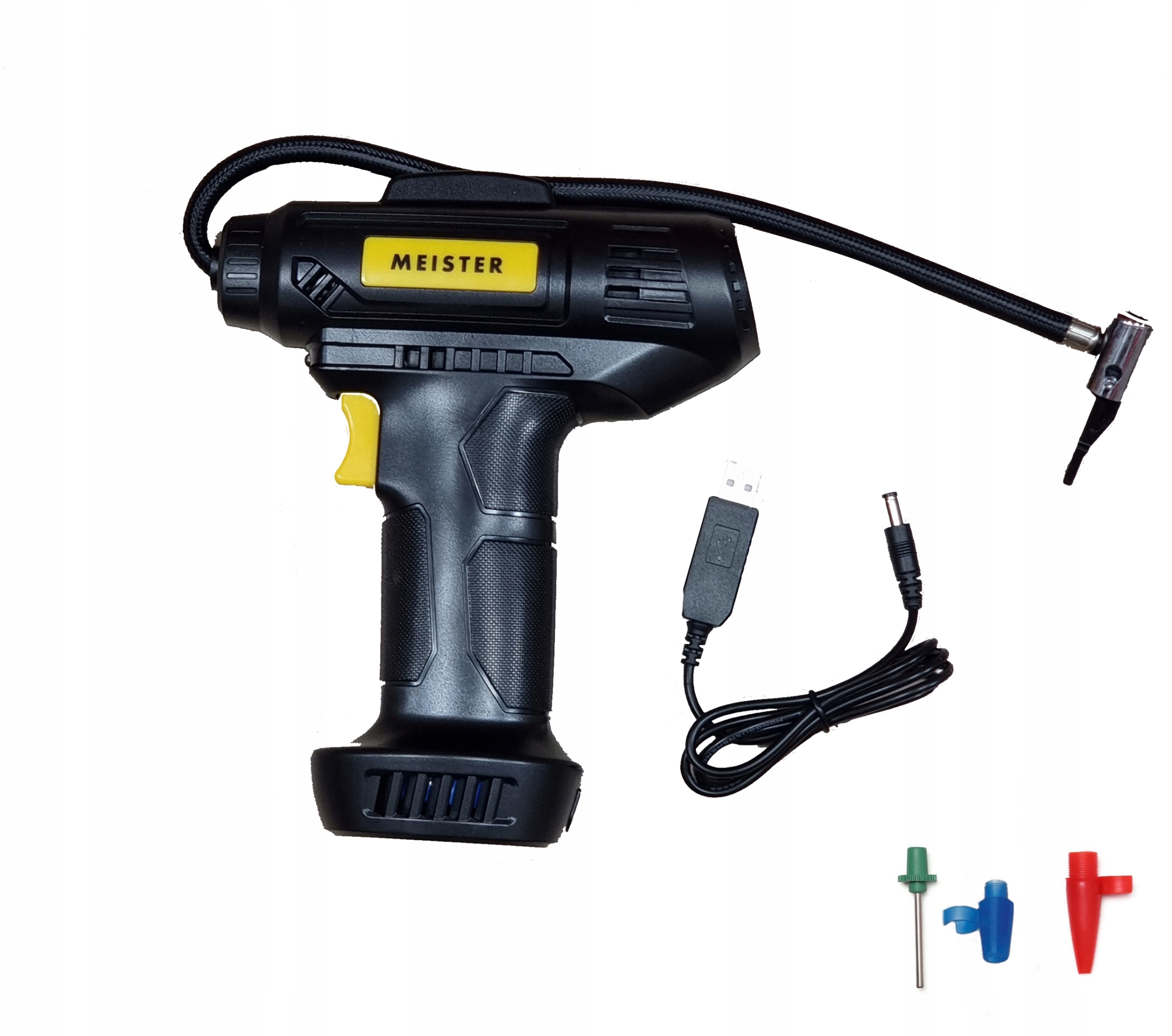 KOMPRESOR SAMOCHODOWY ROWEROWY SPREZARKA POMPKA Marka Meister